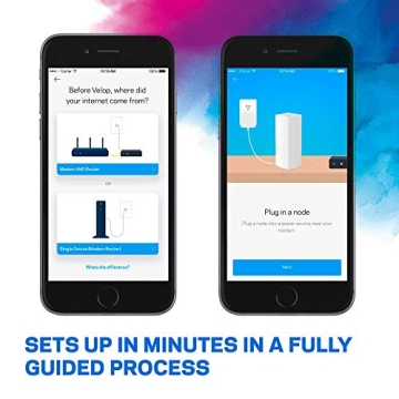 Linksys Velop Mesh WiFi System with 6,000 Sq. ft Coverage