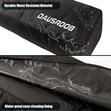 Water-Resistant Snowboard Bag with Shoulder Strap and Pockets