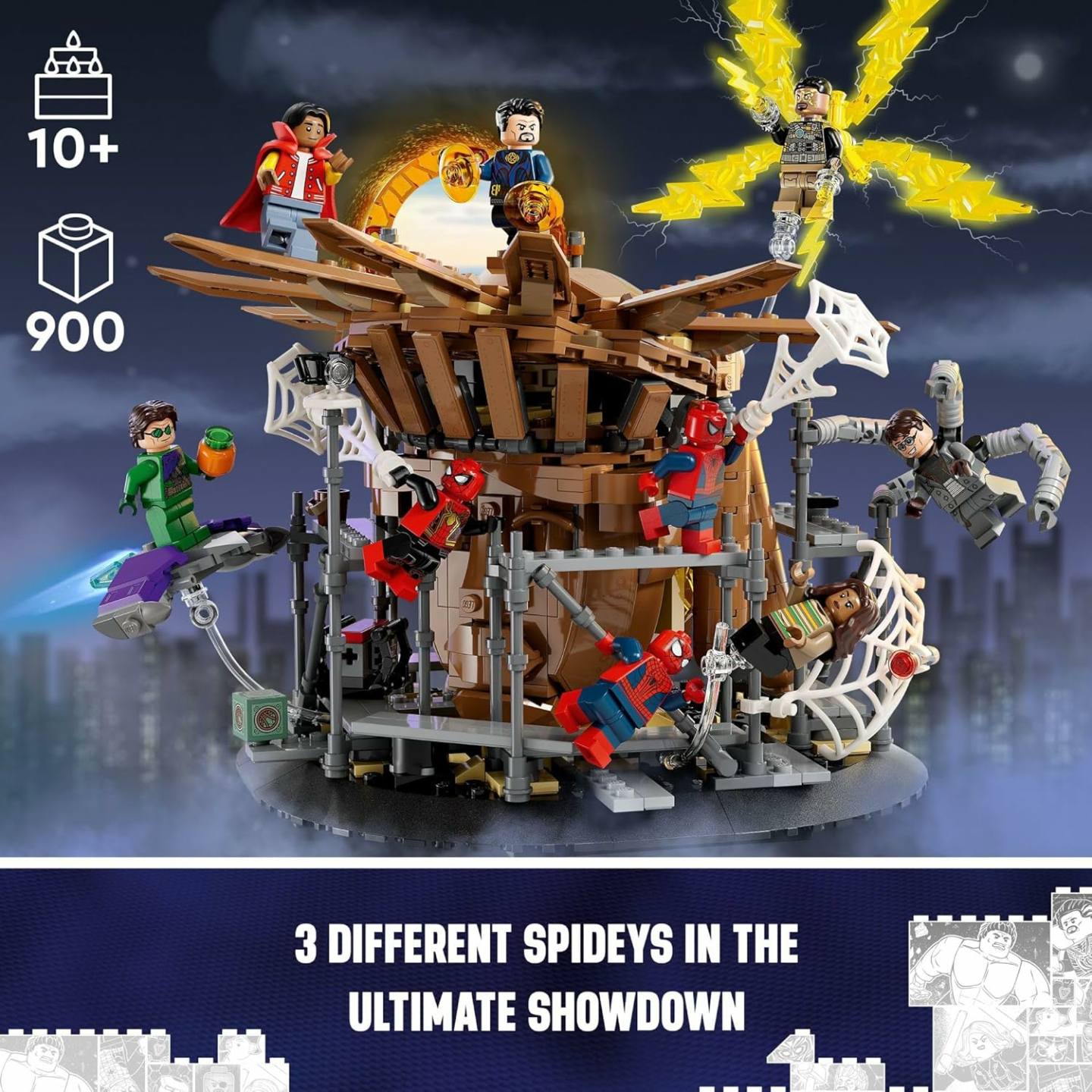 LEGO Marvel Spider-Man Final Battle Building Set