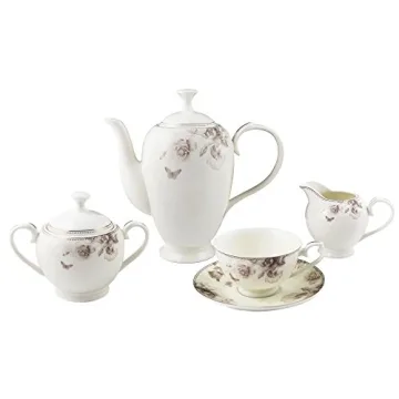 Elegant 57 Piece Bone China Dinnerware Set - Lorren Home