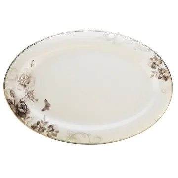 Elegant 57 Piece Bone China Dinnerware Set - Lorren Home