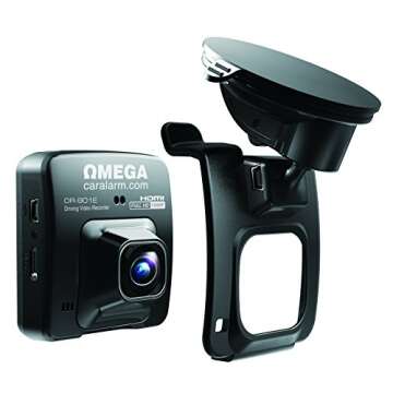 Omega SMDVR901E Steelmate Full HD Driving Video Recorder for Safety