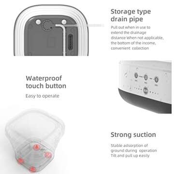 Arlyeef Portable Washing Machine - Compact & Eco-Friendly