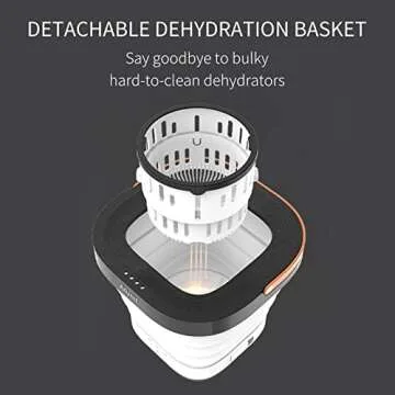 Arlyeef Portable Washing Machine - Compact & Eco-Friendly