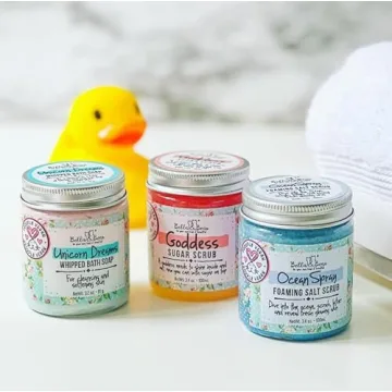 Bella & Bear Goddess Sugar Scrub - Travel Size - Vegan 3.4oz (Travel Size)