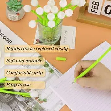 Color Changing Flower Pens for Creative Writing Fun