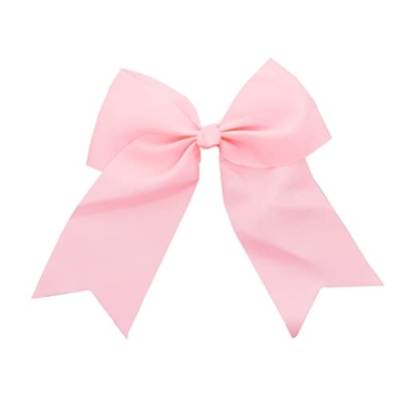Light Pink Jumbo Bow Clip - Perfect for All Ages and Occasions!