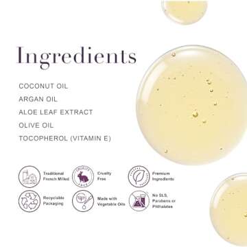 A LA MAISON French Liquid Hand Soap Eco-Friendly Refill Pouch, Fresh Sea Salt - Natural Hand Wash Made with Essential Oils - Biodegradable, Plant-Based, Vegan, Alcohol & Paraben Free (33.8 oz, 1 Pack)