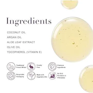 A LA MAISON French Liquid Hand Soap Eco-Friendly Refill Pouch, Fresh Sea Salt - Natural Hand Wash Made with Essential Oils - Biodegradable, Plant-Based, Vegan, Alcohol & Paraben Free (33.8 oz, 1 Pack)