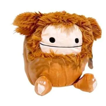 8" Benny the Brown Bigfoot Squishmallow Plush Toy