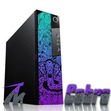 TechMagnet M83 Cobra Gaming Desktop with Monitor