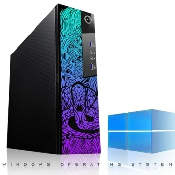 TechMagnet M83 Cobra Gaming Desktop with Monitor