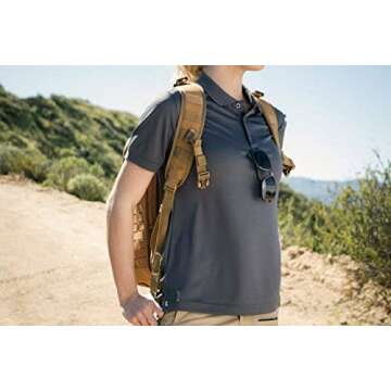 LAPG Women's Tactical Polo Shirt - Comfort & Style in One