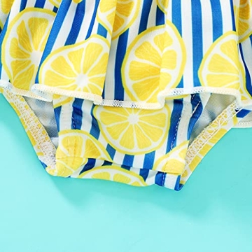 JEELLIGULAR Baby Girl Bowknot Swimsuit 2Pcs Summer Set