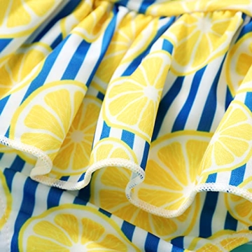 JEELLIGULAR Baby Girl Bowknot Swimsuit 2Pcs Summer Set