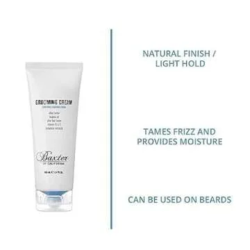 Baxter of California Grooming Cream for Men | Lightweight, Natural Finish