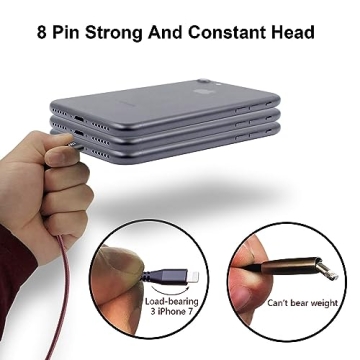 Durable 10Ft iPhone Charger Cable for Fast Charging