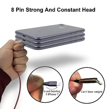 Durable 10Ft iPhone Charger Cable for Fast Charging