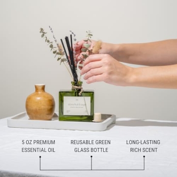 Luxe Stone Fruit & Sage Reed Diffuser by Craft & Kin