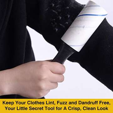 Extra Sticky Lint Rollers for Pet Hair - 5 Pack