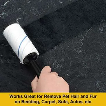 Extra Sticky Lint Rollers for Pet Hair - 5 Pack