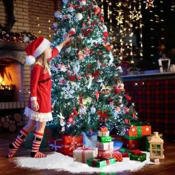 Biggun 10.5 Oz Fake Snow Decoration, Artificial Instant Snow Powder for Christmas Tree Village Craft, Lifelike Fire-Resistant Dry Faux Snow for Winter Displays Holiday Decor, Gifts for Women