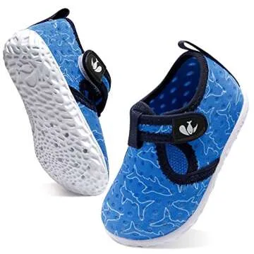 FEETCITY Kids Boys Girls Summer Athletic Water Shoes Aqua Socks Quick Dry Barefoot for Beach Swimmin...