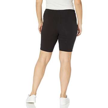 Just My Size Plus Size Women's Stretch Bike Shorts
