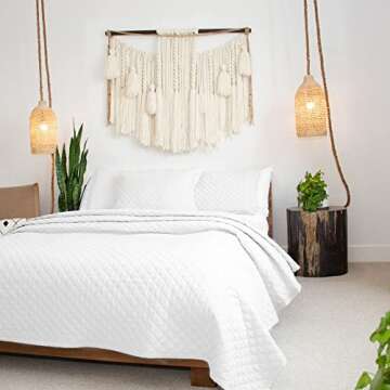 Jennifer Adams Diamond Quilted Blanket for Ultimate Comfort