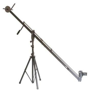 ProAm USA DVC210 Orion DSLR Video Camera Jib Crane Tilt - Aircraft Aluminum Camera Crane with Top-Mounting Bracket - Extendable Filmmaking Camera Stand with Auto-Tilt - 8 ft