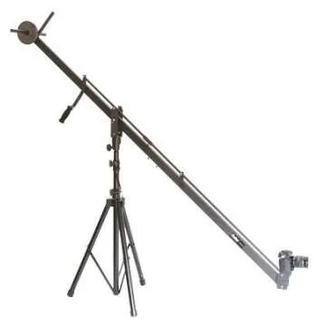ProAm USA DVC210 Orion DSLR Video Camera Jib Crane Tilt - Aircraft Aluminum Camera Crane with Top-Mounting Bracket - Extendable Filmmaking Camera Stand with Auto-Tilt - 8 ft