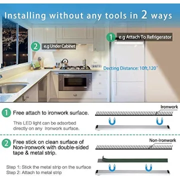 Rechargeable Lightbiz 78 LED Motion Sensor Closet Light