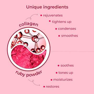 SEFITE 24k Gold Eye Mask 60 psc - Collagen Under Eye Patches - Dark Circles and Puffy Eyes Treatment - Reduce Wrinkles and Undereye Bags - Korean Gel Eye Pads for Women and Men (Ruby)