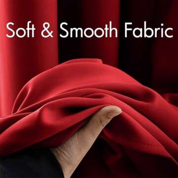 MIULEE Christmas Blackout Curtains for Cozy Rooms