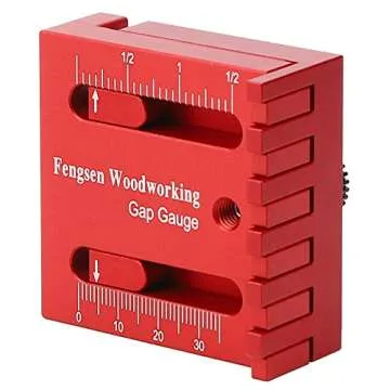 Depth Measuring Ruler Woodworking Mini Gaps Gauge Aluminum Alloy Depth Line Ruler Marking Gauge Depth Measuring Ruler