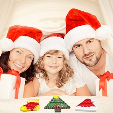 Jofan Christmas Fidget Sensory Pop Toys for Kids