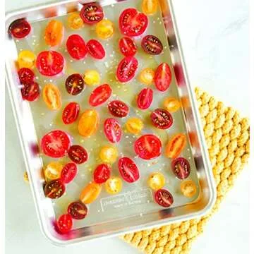 Nordic Ware Naturals Quarter Sheet Bakeware, Durable & Versatile