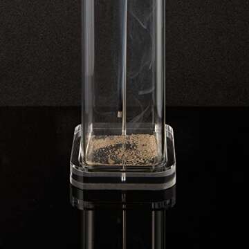 Ludahouse Hexagonal Glass Incense Holder for Relaxation