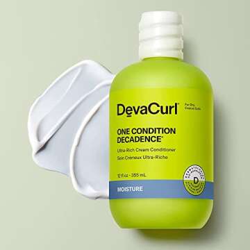 DevaCurl One Condition Decadence Ultra-Rich Cream Conditioner, Green Oasis, 12 fl. oz.