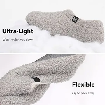 RockDove Women's Teddy Fleece Closed Back Slippers