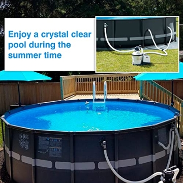 Reliable Pool Hoses with Clamps for Above Ground Pools