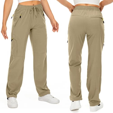 Women's Hiking Pants Quick Dry UPF 50 Lightweight Zipper Pockets