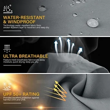 Women's Hiking Pants Quick Dry UPF 50 Lightweight Zipper Pockets