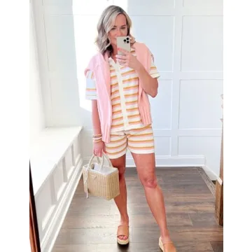 Stylish TAQCUX Crochet Short Sets for Women - Summer Ready