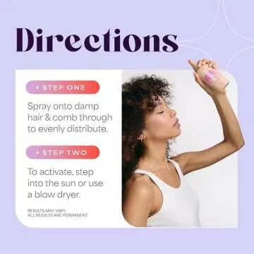 Hally Hair Lightener Spray – Gentle Sun-Effective Brightening