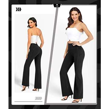 IUGA Bootcut Yoga Pants with Pockets for Active Elegance