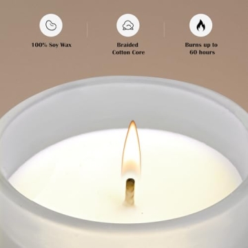 Christmas DIY Soy Candle Gift - 13 Oz Decorative Candle