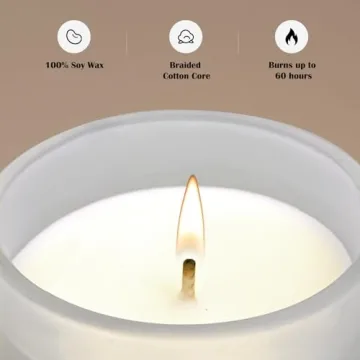 Christmas DIY Soy Candle Gift - 13 Oz Decorative Candle