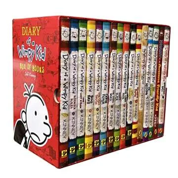 Diary of a Wimpy Kid 16 Books Collection Set