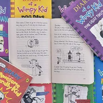 Diary of a Wimpy Kid 16 Books Collection Set